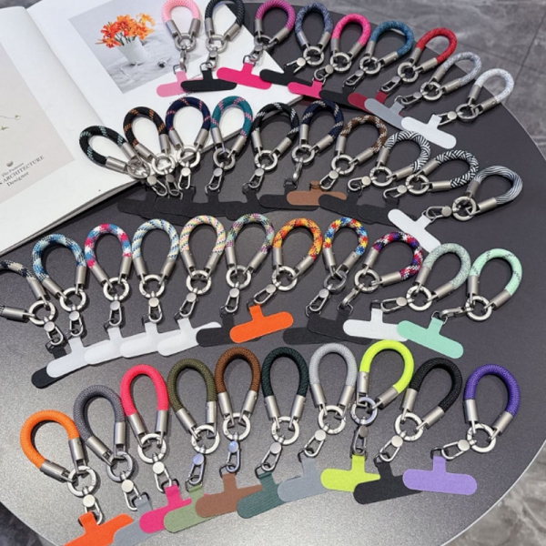 Custom Phone Wrist Strap with Tether Tab,手機短掛繩,品牌贈品,客製化禮品,股東會贈品,
