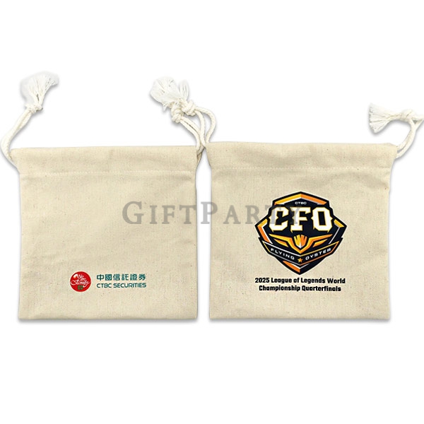 帆布束口袋,客製化束口袋,職棒紀念品,客製禮品,客製贈品,銀行禮品,廣告贈品