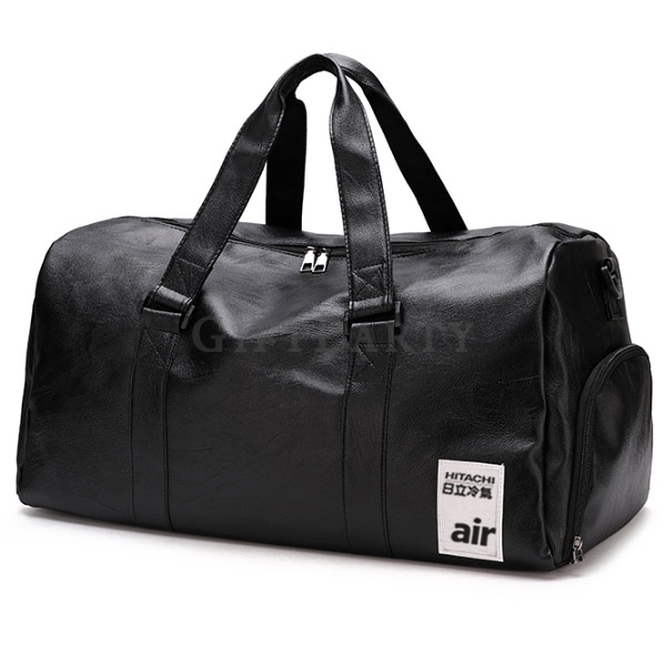 Dry/Wet Divided PU Leather Sports Bag,PU皮革乾濕分離運動包