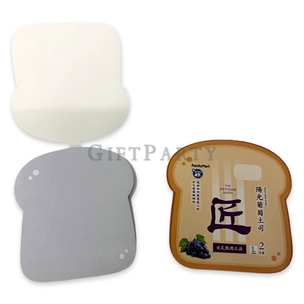 客製便條紙,造型便條紙,異型便條紙,造型文具,全家案例,企業廣告贈品,通路禮品,贈品,便條紙,便利貼